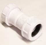 Mcalpine R1m-co Rigid Pipe Straight Connector 3/4 X 19 22 Mm