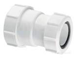 McAlpine ST28M straight connector 1.5 inch x 1.25 inch