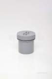 Polypipe F66839 110mm Screwed Access Cap Spigot Tail