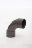 Polypipe 40mm X 92.1/2deg Swept Bend Abs Ws14-w