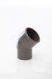Polypipe 32mm X 45deg Spigot Bend Ws48-w