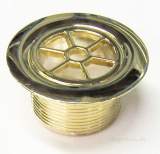 Mcalpine Stw70gp Shower Trap Flange Gold Plated