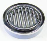Mcalpine Fgtr125top Gully Grid 125mm Chrome Plated