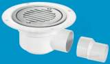 McAlpine TSG50SSSLSC seal shower gully stainless steel grate 50mm