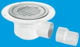 Mcalpine Tsg50ssslnsc Seal Shower Gully Stainless Steel Grate 50mm