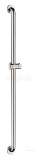 Delabie Straight Bar 32 Plus Sliding Block H1150 St Steel Satin Finish