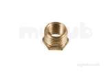 Brass Hexagon Nipple 1/8