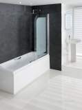 VOLENTE 8MM HINGE BATH SCREEN 850 X 1500 SILV 58 705