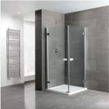 Volente 900 X 900 Double Hinge Door Silver