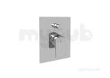 L90 Built In Bath/shower Mixer Chrome