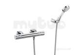 T1000 Wall Mounted Shower Mixer Chrome