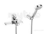 Vectra Deck Mounted Bath Shower Mixer Ch