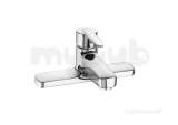 Vectra Deck Mounted Bath Filler Chrome