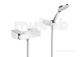 L90 Wall Mounted Shower Mixer Chrome