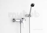 V2 Wall Mounted Shower Mixer Chrome