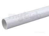 Wavin 40mm P/e Pipe 3 Metre 5cp073w