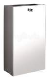 Delabie Wall Mounted Paper Towel Bin Polished Stainless Steel