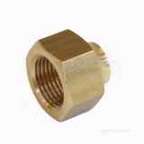 Bullfinch Lgl Flared Short Reducing Nut 1/2 X 3/8 Inch
