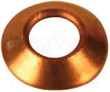 Parker 2gf4 Flanged Copper Gasket 1/4 Inch