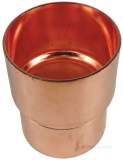 Lawton Tube Acr Female X Copper Reducing Fitting 3.1/8 X 2.5/8 Inch