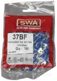 Specialised Wiring Accesories Fork Terminal 3.7mm Blue (pack Of 100)