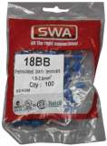 Specialised Wiring Accesories Blade Terminal 18mm Blue (pack Of 100)