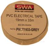 Specialised Wiring Accesories Pvc Tape 19mm X 33mm Grey