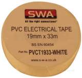 Specialised Wiring Accesories Pvc Tape 19mm X 33mm White