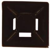 Specialised Wiring Accesories cable tie mount 19 x 19mm Black (Pack of 100)