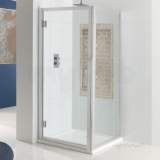 Corniche Easy Clean 900 Hinge Door Silver 69.0090