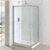 Vantage Easy Clean Corner Entry 800 X 800mm Silver 69.0127
