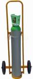Javac 2 Wheel Trolley With Safety Chain For Oxygen Free Nitrogen Cylinder