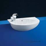 Ideal Standard Space E6111 550 X 370mm One Tap Hole Left Hand Semi-countertop Basin Wh