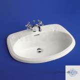 IDEAL STANDARD CHARLOTTE S2660 CTP 590MM ONE TAP HOLE Basin WHITE