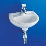 Armitage Shanks Ventura S2785 One Tap Hole Basin Wh S278501