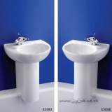 Ideal Standard Drift E3083 450 X 380 One Tap Hole Right Hand H/r Basin Wh