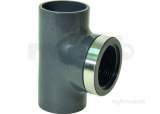 Georg Fischer UPVC 90D P/T EQ TEE 212002 63X2 721200211