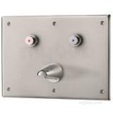Delabie Tempostop Ab Recessed Basin Tap M1/2 Inch 2 Ctrl 7sec Time Flow