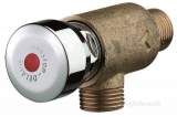 Delabie Tempostop Wall Mtd Basin Tap M1/2 Inch Ang Rough Body 7sec Flow