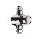 Delabie Tempostop Exp. Sh Valve M1/2 Inch 30sec Comp Fittings Plus Olives