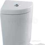 Loire Corner Cistern Inc Fittings White 75.0011