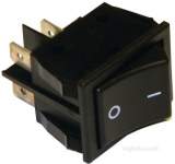 Bki Sw040 Rocker Switch Dp Black