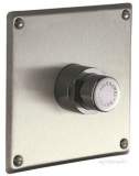 Delabie Tempostop Rec Urinal Valve Ff1/2 Inch 7sec Time Flow Plus Plate