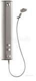 Delabie Securitherm Therm Alu Sh Panel Top Inlets Handset Plus Fix