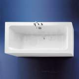 Ideal Standard White E0023 1700 X 800mm No Tap Holes Bath White E002301