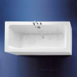 IDEAL STANDARD WHITE E0023 1700 X 800MM NO TAP HOLES BATH WHITE