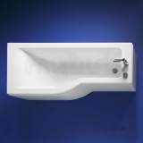 Ideal Standard Concept E730701 Bath 1700 X 700 Iws Two Tap Holes Wh