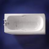 Ideal Standard Studio 1500 X 700 Two Tap Holes Bath Plus Clr Grp White
