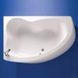 Ideal Standard Create Bath 1600x1050 Right Hand No Tap Hole Corner Bath White