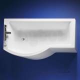 Ideal Standard Concept E736301 Bath 1700 X 700 Iws No Tap Holes Wh